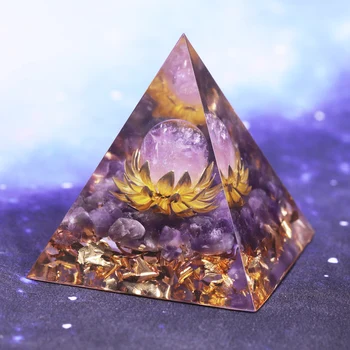 Uzdrawiające Kryształy Kamienie Do Czakry Ochrona Przed Emf Piramida Z Оргона Energia Reiki Piramida Do Medytacji Dla Pozytywnej Energii Z Kwarcem