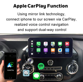 12,3 Cali 2Din Android Radio Samochodowe Do Mercedes Benz Vito 2016 Nawigacja GPS Stereo Odbiornik DSP Wideo Carplay Odtwarzacz 128 GB