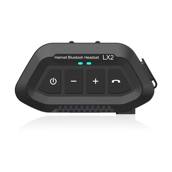 Nowy LX2 Kask Zestaw Głośnomówiący Zestaw Stereo Anty-zakłócenia, Wodoodporny Odtwarzacz Muzyki Głośnik Słuchawki Bezprzewodowe