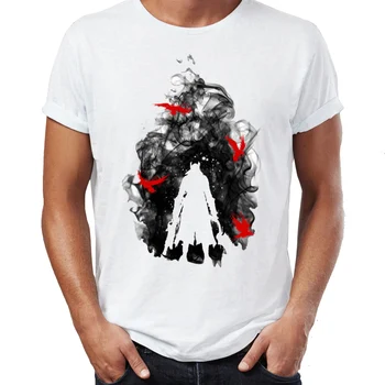 Męska koszulka Bloodborne Lady Maria of The Astral Clocktower Wspaniała Ilustracja Artystyczna praca t-Shirt z Nadrukiem