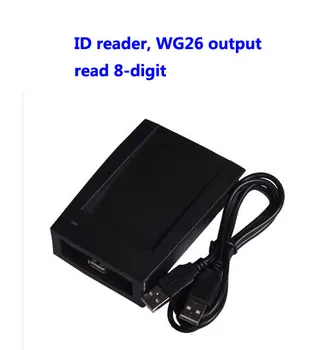 Czytnik RFID, USB tenis dozownik do kart, USB EM card reader, Odczyt 8 cyfr, format wyjścia WG26, sn: 09C-EM-26, min: 5 szt.