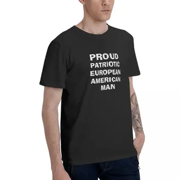 Polityczna Nowość DUMNA PATRIOTYCZNE AMERYKAŃSKA Graficzny t-Shirt Męska Podstawowa Koszulka z Krótkim Rękawem Topy Śmieszne