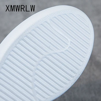 XMWRL/casual Torba damska buty; Kolekcja 2020 roku; sezon Wiosna-jesień; Białe/czarne Buty Na Wysokim obcasie; buty Damskie Na platformie; odzież obuwie