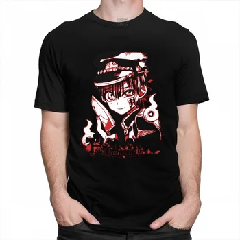 Modna Koszulka męska Hanako-Kun z Wiązaniem do Toalety, t-Shirt z czystej Bawełny, z Krótkim Rękawem, Meble t-Shirt, Bluzki, t-Shirt z japońskim Anime, manga