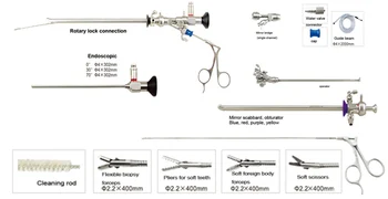 Zestaw urologicznych narzędzi medycznych dla endoskopu 1