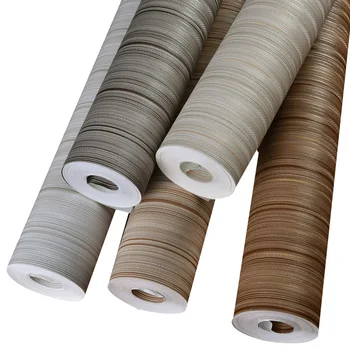 WELLYU Nowoczesne minimalistyczne tapety grube PVC скребущие tłoczone paski sypialnia / salon TV tapety Papel de parede