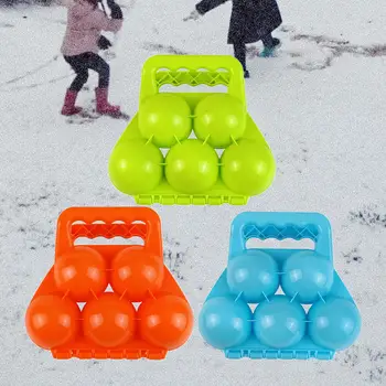 Wielofunkcyjny Śniegu Zacisk 5 Kulek Śnieżna Model Śnieżne Zabawki Akcesoria Do Gier Zaciski do Gier, Uprawiania Sportu Na Świeżym Powietrzu, Plaży