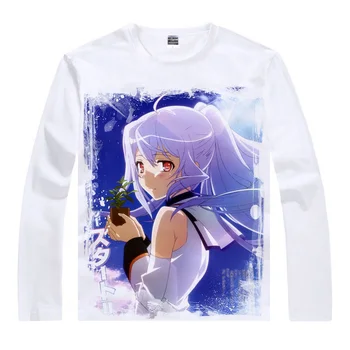 Coolprint Anime Koszula z Tworzyw sztucznych Wspomnienia Koszulki Multi-styl Z Długim Rękawem Puramemo przez tsukasa Mizugak Isla Cosplay Кавайные Koszule 0