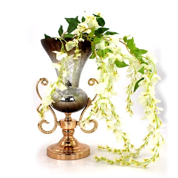 Sprzedaż hurtowa z fabryki wysokie szklane wazony do dekoracji ślubnych kryształowe do dekoracji ślubnych 2