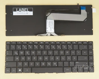 Niemiecka klawiatura DE HP Spectre 13-ak0000 13-ak1000 13t-ak000 13t-ak100 L38709-041 SN7170BL PK1325X1A10 SC-93100-XDA z podświetleniem