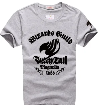 T-shirt dla Cosplay Gildii Magów Fairy Tail