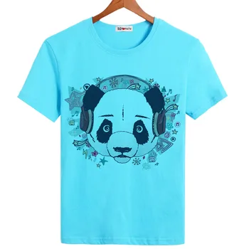 BGtomato cyfrowy koszulka z pandą dla mężczyzn, nowy styl, indywidualność, letnie, modne koszule, oryginalne marki, dobra jakość, koszulka casual