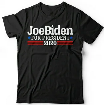 Joe Biden w Wyborach Prezydenckich w 2020, t-Shirt poparcie dla Demokratycznych Wyborców, Letnia Bawełniana t-Shirt Unisex z Okrągłym Dekoltem i Krótkim Rękawem, Nowa 0
