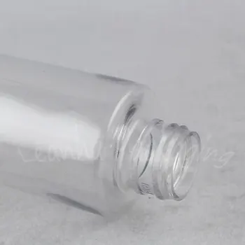 Przezroczysta plastikowa butelka z płaskim ramieniem o pojemności 150 ml, Butelka do Wody Pakowania / Toner do makijażu o pojemności 150 ccm, Pusty Pojemnik kosmetyczny