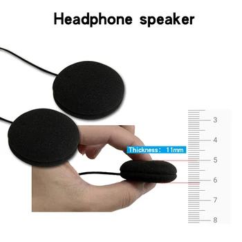 Motocykl Bluetooth 5,0 1200 mah Kask zestaw Słuchawkowy Bezprzewodowy zestaw Głośnomówiący-wywołanie Słuchawki Stereo Z Rozproszonym Oświetleniem Słuchawki