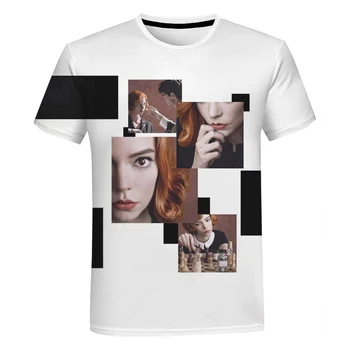 3D koszulka Męska Letnia Hip-hop Graficzny t-Shirt z Krótkim Rękawem i Nadrukiem 