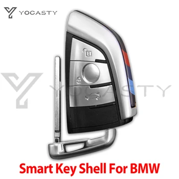 YCOASTY 3 Przyciski Smart Key Shell do BMW 3 Seria 5, Seria 7, Seria 2009 2010 2011 2012 2013 2016