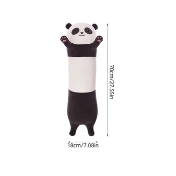 Piękna Panda Pluszowe Zabawki Panda Miękka Miękka Kochanie Panda Zwierzęta Lalki Poduszka Do Snu Wystrój Domu Łóżka Prezenty, Zabawki Dla Dzieci, słodka poduszka