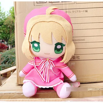 25 cm oryginalny КИНОМОТО SAKURA Mapa Porywacz Sakura pluszowe zabawki wypchane Zabawki Anime Zabawki na Prezent Lalka