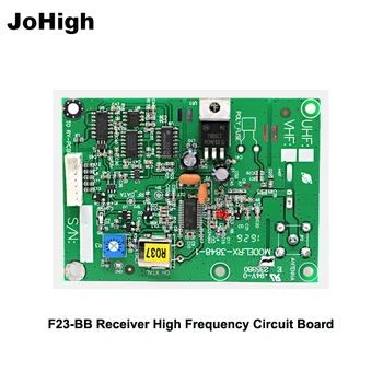 JoHigh Zapewnia Bezprzewodowy pilot zdalnego sterowania Dźwigiem F23-BB Akcesoria 1 szt. Odbiornik Vhf płytka drukowana