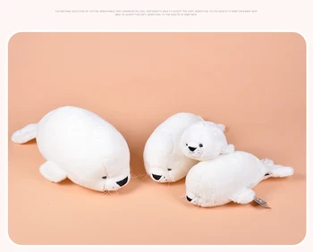 Duża śliczne pluszowe wysokiej jakości zabawka-uszczelka miękka biała morska lalka ze zwierzętami prezent na urodziny około 73 cm 1