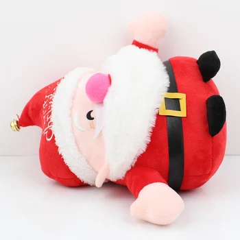 2022 Nowy Kreskówka Santa Claus Pluszowe Zabawki Miękkie Pluszowe Wesołych Świąt Wyszywane Dzwon Święty Mikołaj Prezenty dla Dzieci